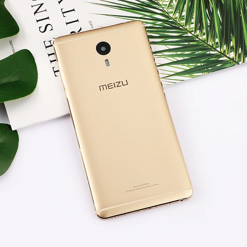 Задняя крышка для Meizu M3 Max металлический корпус 6 0 дюйма запасной чехол батареи и телефона + объектив