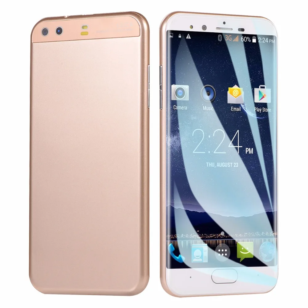 DHL, быстрая, сотовый телефон GuoPhone P10 MTK6572, двухъядерный Android 6,0, 5,0 дюймов, ips, 854x480, 512 МБ ram, 4 Гб rom, две sim-карты, две камеры