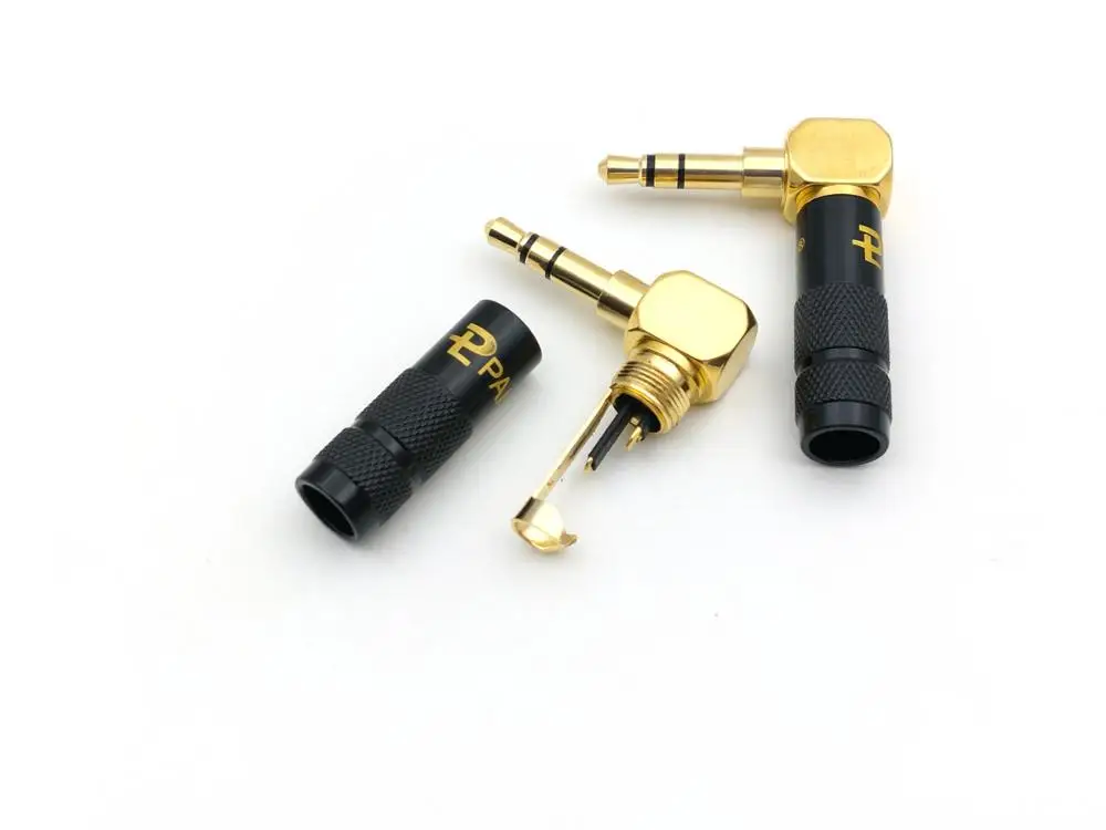 50 шт БАРСС 3 5 мм стерео разъем угловой Джек кабель припоя адаптер|Соединители| |