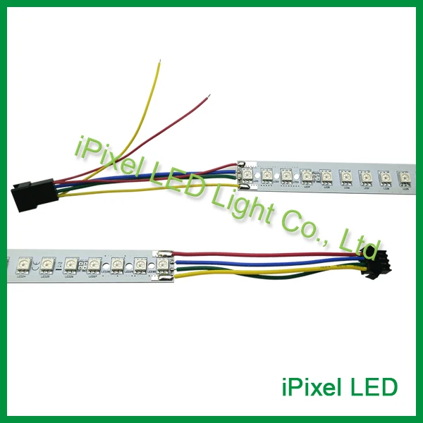 30 светодиодный Дов s/шт. см APA102 SMD 5050 Светодиодная жесткая полоса адресная