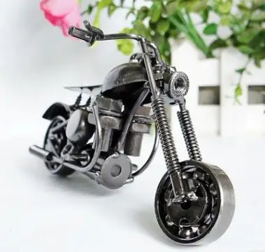 M30C Black 20 видов, 15 см, ручная работа, винтажная железная модель мотоцикла, металлическая фигурка мотоцикла, реквизит для мальчика, подарок, детская игрушка, Декор для дома и офиса - Цвет: M30C Black