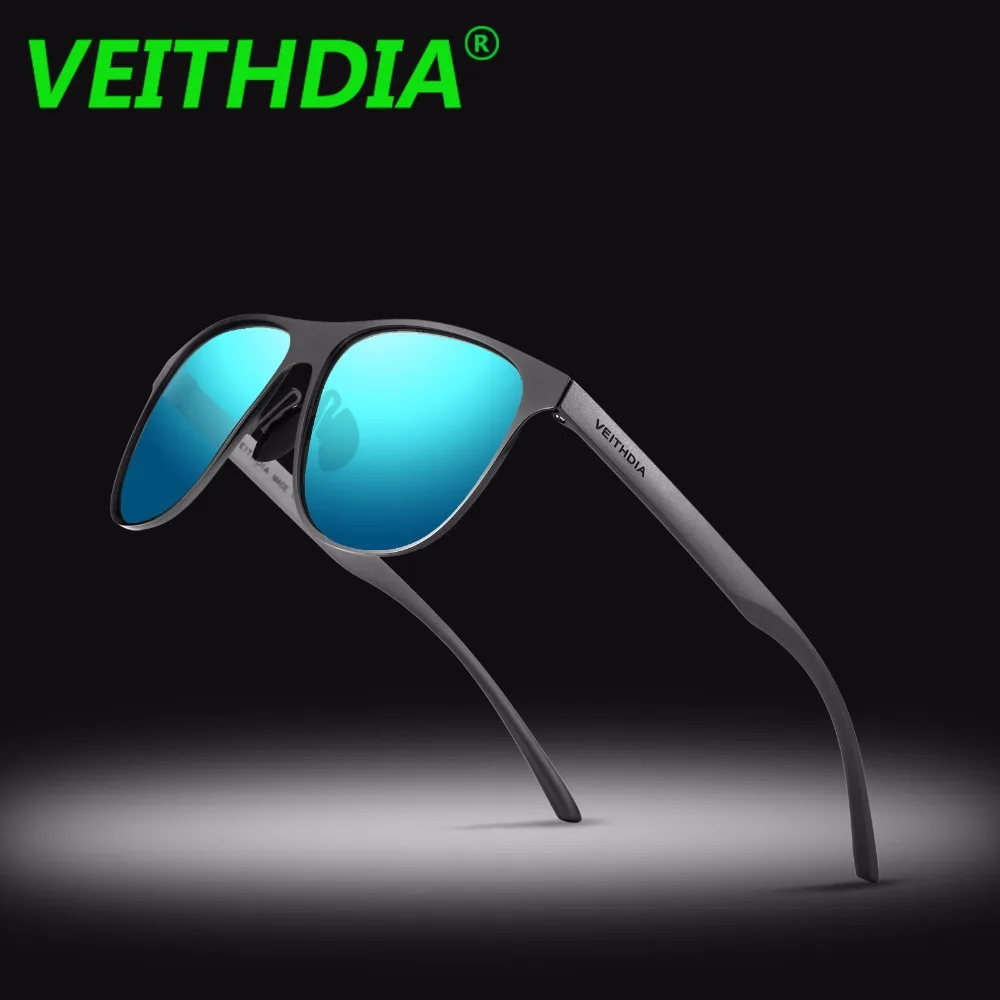 Мужские и женские солнцезащитные очки VEITHDIA брендовые поляризованные для