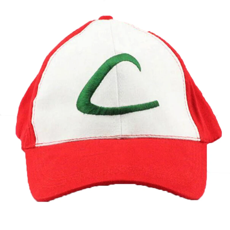 Летняя новая мультяшная Кепка пепельный Кетчум детская шапка аниме Карманный