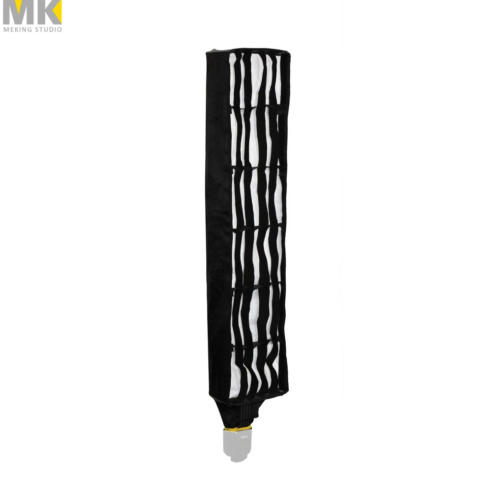 Софтбокс Meking 17*20*90 см для вспышки Speedlite портативные аксессуары с сотовой сеткой
