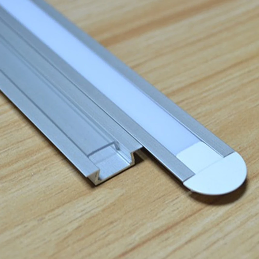 Алюминиевый профиль для светодиодной ленты 10 шт./лот длиной 1 м 12 мм|aluminium profile for