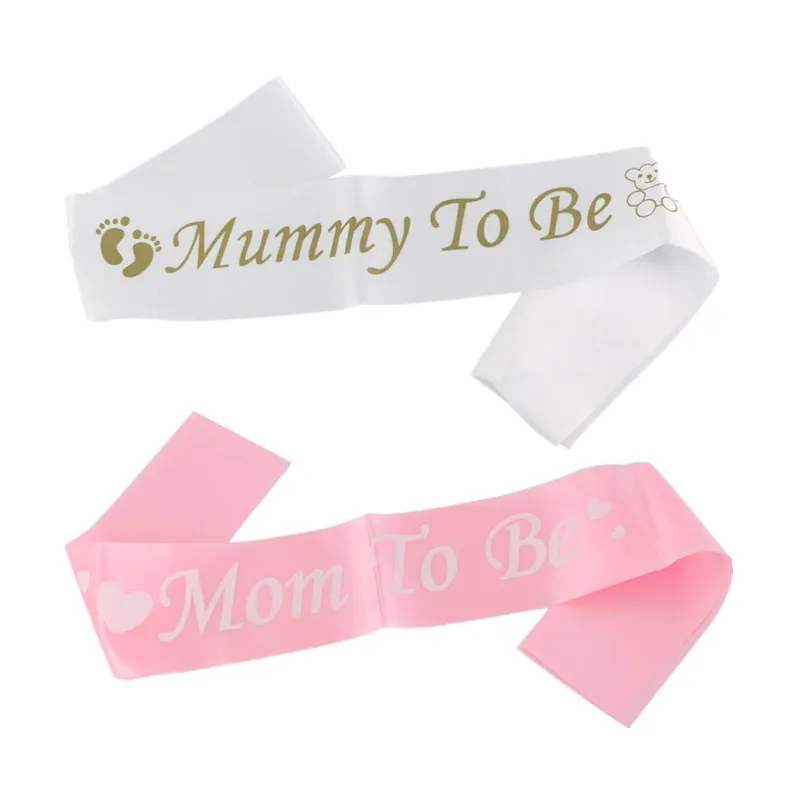 Розовые воздушные шары GIHOO Mom To Be баннер на плечо для будущей матери украшения