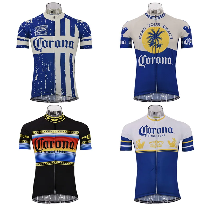 Hot beer pro team Cycling Jersey Classic retro short sleeve Clothing MTB bicycle Clothes Maillot Ciclismo | Спорт и развлечения