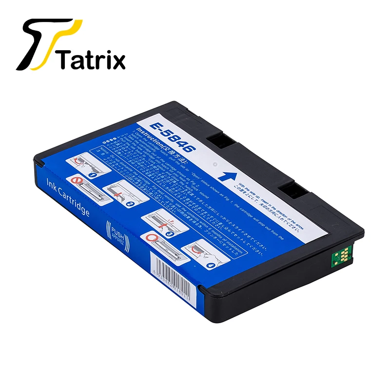 5 шт. чернильный картридж для T5846 совместимый с Epson PictureMate 200 240 260 280 290 PM 225 300|ink