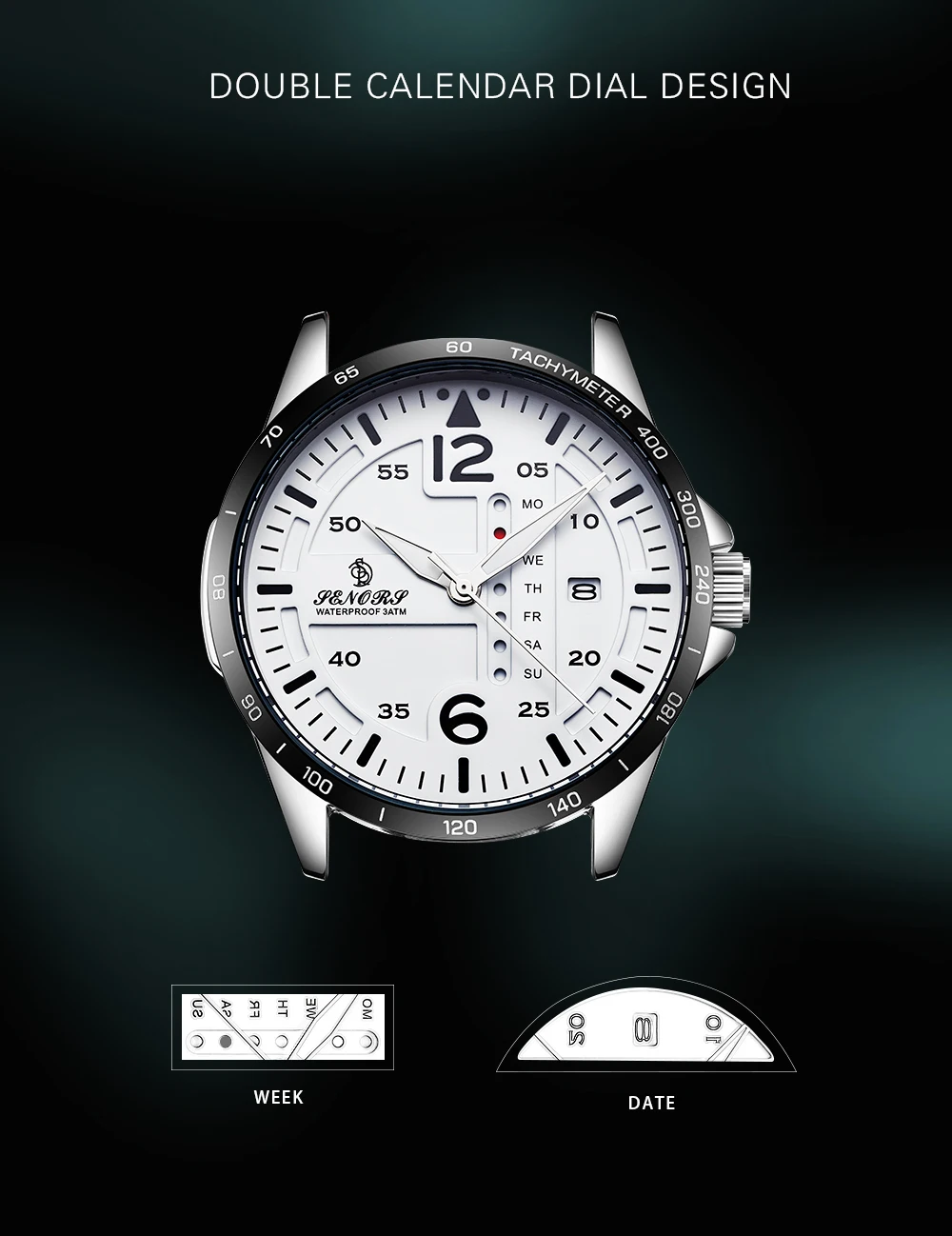 Top Luxury Brand Men Sports Watches Men's Quartz Date Clock Man Leather Army Military Wrist Watch Relogio Masculino Gift