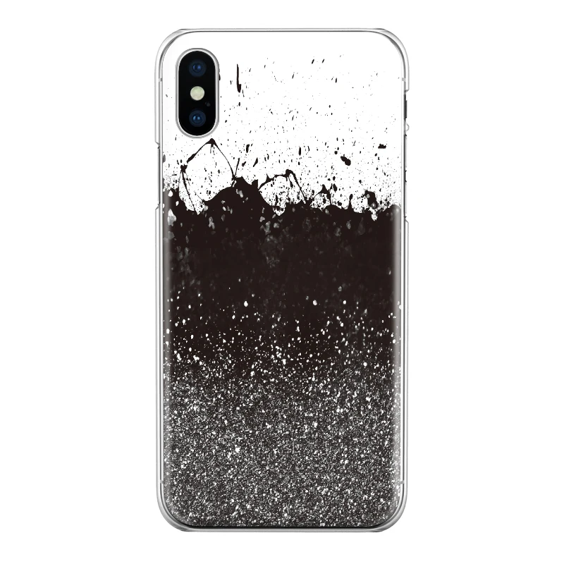 Для Iphone 4, 4S, 5, 5S, SE, 6, 6 S, 7, 8 Plus, X Пластиковая Задняя Крышка, современное искусство, литературный художественный узор, Жесткий Чехол, Fundas Coque Bumper