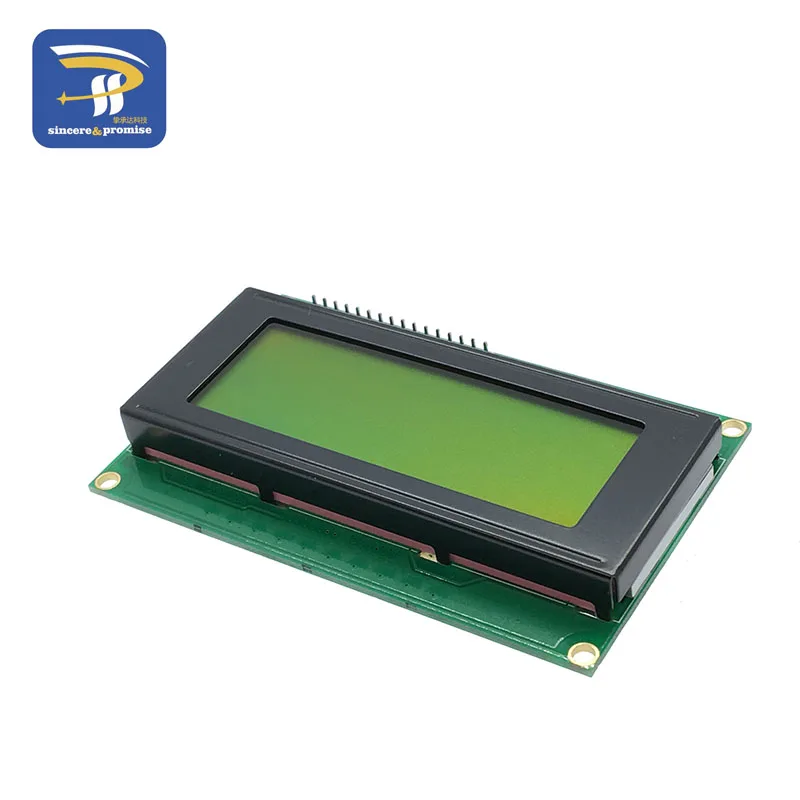 Модуль ЖКД синий экран IIC/iec 2004 HD44780 5V lcd для Arduino DIY KIT желто-зеленый экран обеспечивает файлы библиотеки