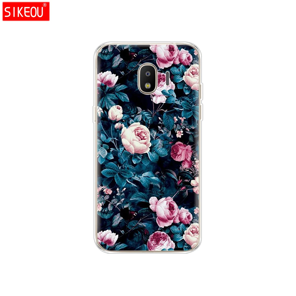 12087 TPU чехол для телефона s для samsung J2 чехол Slicone модная задняя крышка для samsung Galaxy j2 SM-J250F чехол дизайн цветок - Цвет: 12087