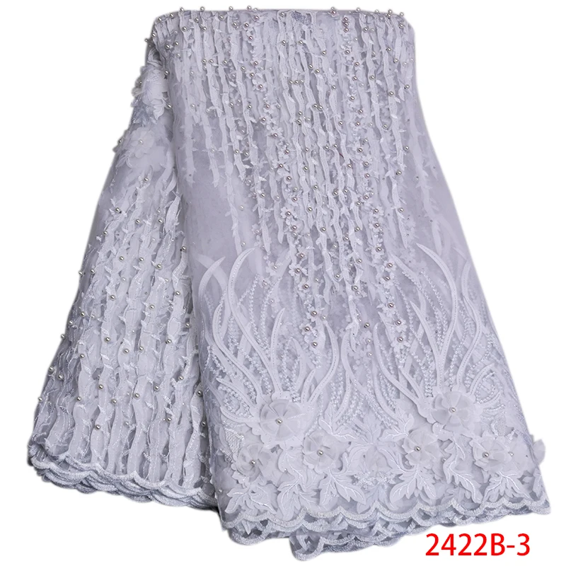 African Lace 2019 French Nigerian Fabric Bridal High Quality 3D Flowers Net Tulle For Wedding Party XZ2422B-1 | Дом и сад