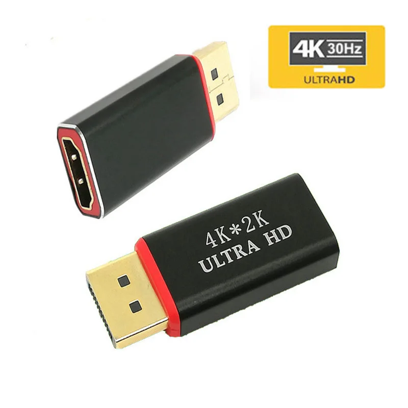 4K DP к HDMI совместимый адаптер порт дисплея с портом конвертер кабель для AMD ПК