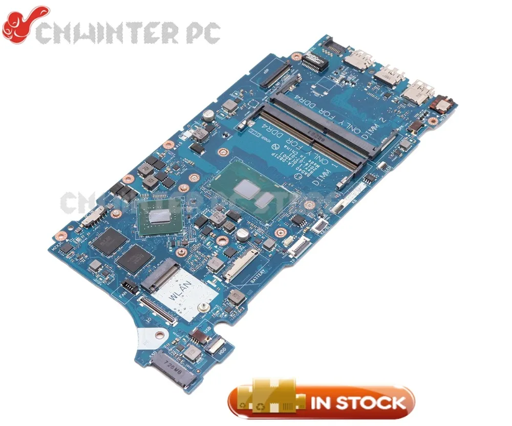 

NOKOTION CN-09WC1G 09WC1G 9WC1G BKD40 LA-D821P For Dell inspiron 7460 7560 Laptop Motherboard SR2ZV I7-7500U CPU GT940M GPU