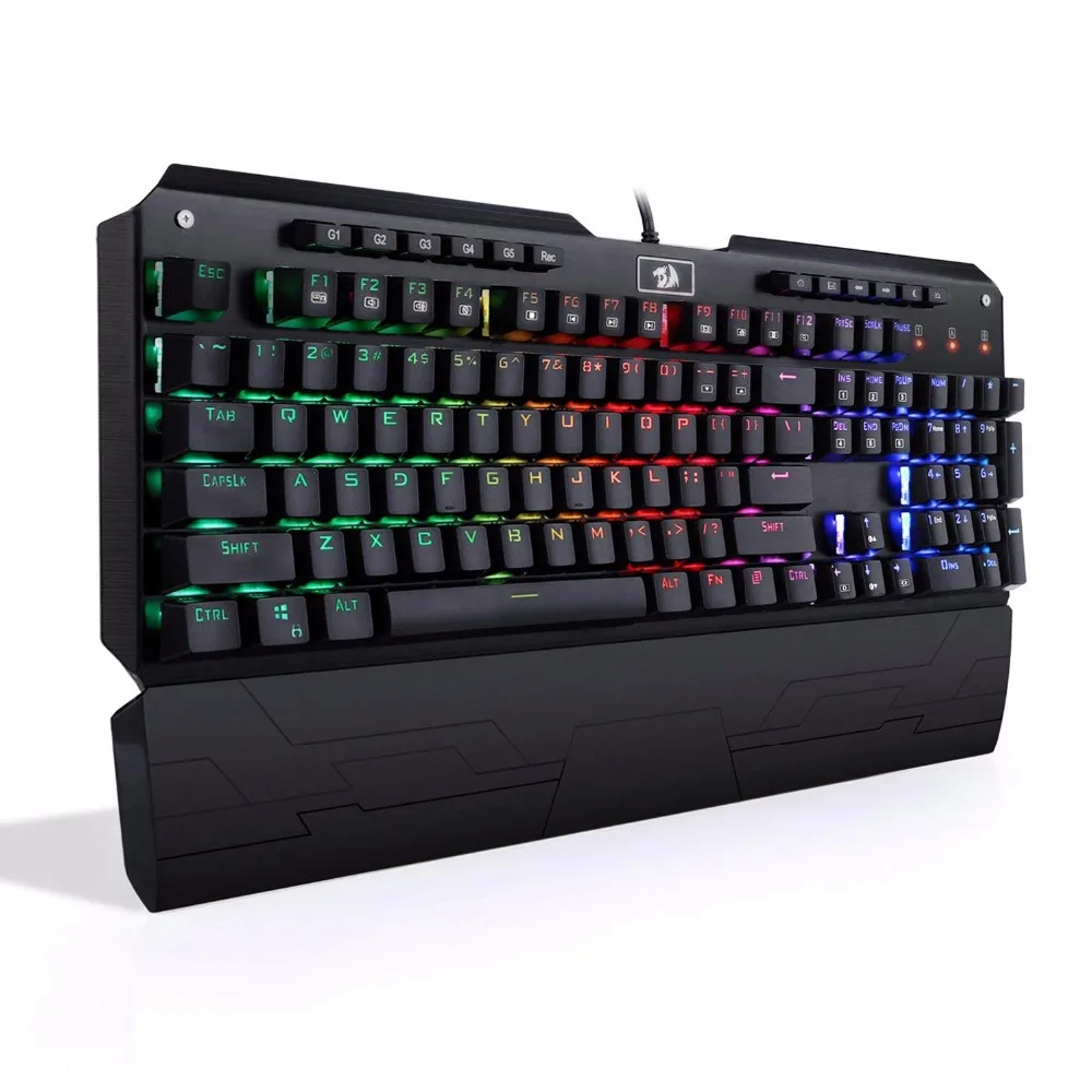 Как разобрать клавиатуру reddragon Механическая игровая клавиатура Redragon K555 с RGB-подсветкой, USB, 104 AliExpr