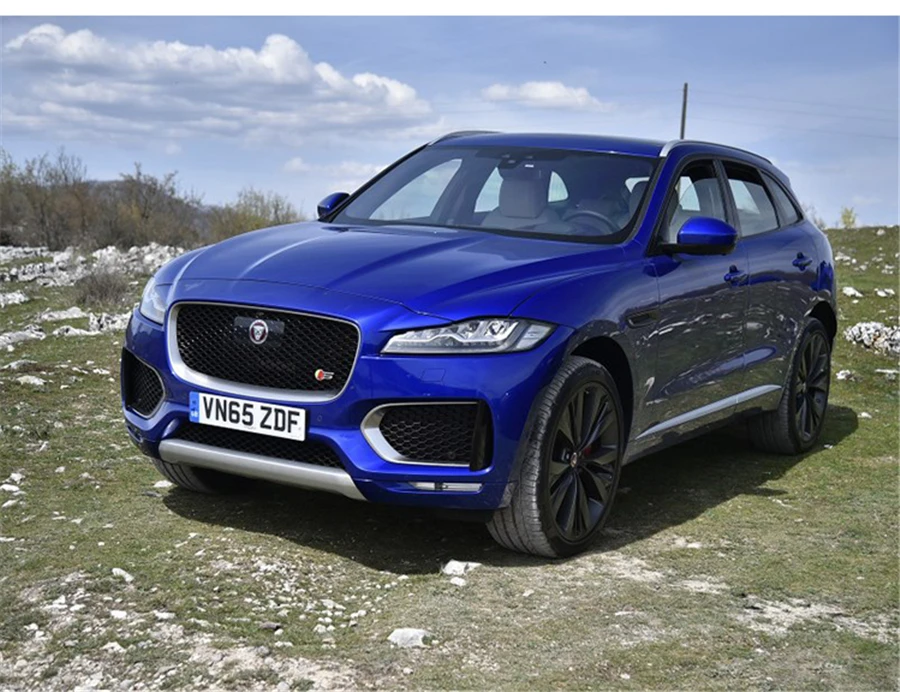 Автомобильные багажник на крышу для Jaguar F-PACE 2016 2017 багажная стойка высокое