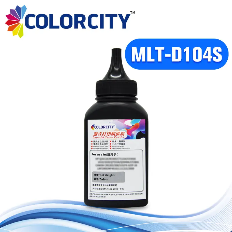 80 г/бутылка mlt d104s Тонер порошок для Samsung ML 1660 1665 1666 1667 1670 1675 1673 1860 1865 3205 3207