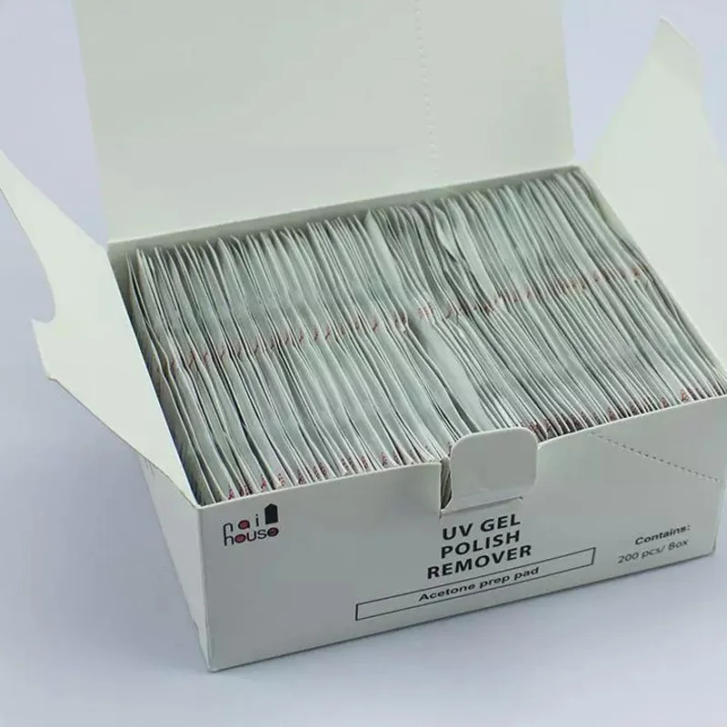 200 шт./упак. жидкость для снятия геля лак ногтей алюминиевые полоски гель лака