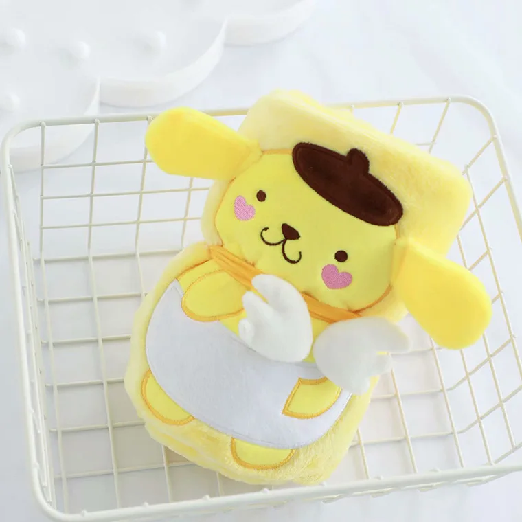 Cartoon Melody Cinnamoroll одеяло мягкая подушка плюшевое теплое для рук подарок на день
