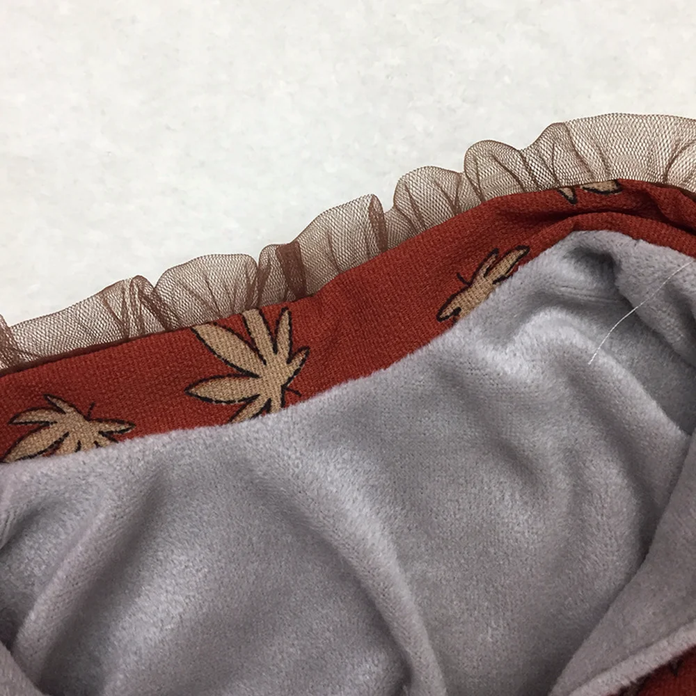 2019 г. Осень-зима новый год Корейская версия повседневные платья для девочек с