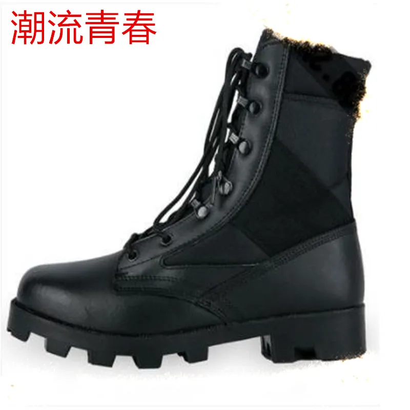 Черный Size39-46, Мужская Военная, Армейская, камуфляжная обувь, обувь для безопасности со шнуровкой, черные, армейские, тактические мужские ботильоны - Цвет: Черный