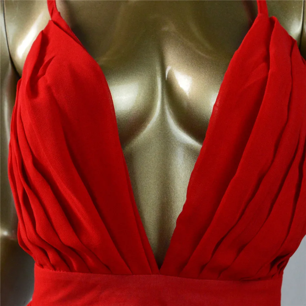 Batoneur спагетти блузка Сплит спинки женские шифоновые Макси кружевные платья