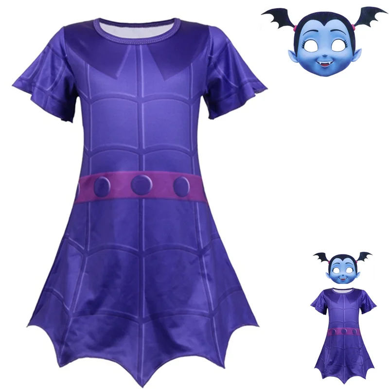 Коллекция 2019 года костюм для девочек платье Хэллоуина детское Эксклюзивное