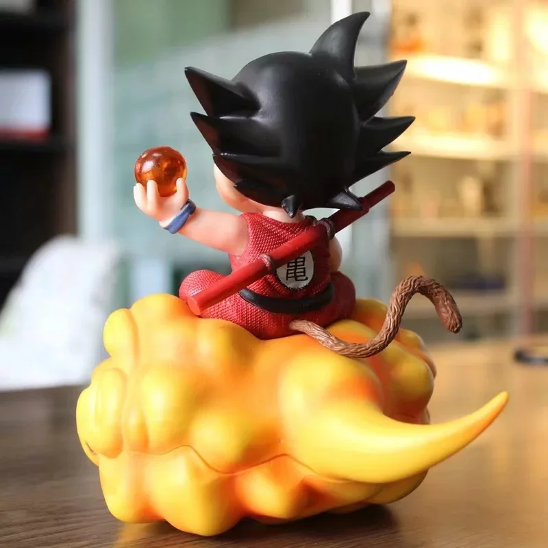 Dragon Ball Z Son Goku Child Ver. Фигурки игрушки Аниме Жемчуг дракона супер Гоку с облаком фигурка DBZ шары дракона