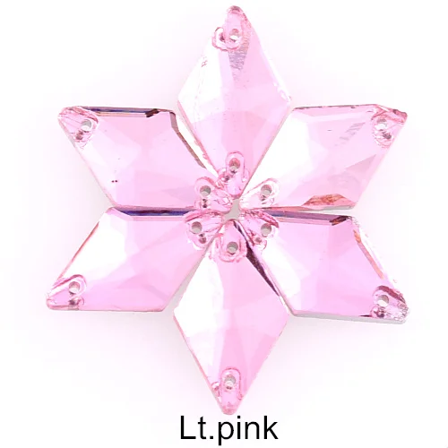 Lt.pink 28 шт 11x19 мм Красочные ромб Стекло пришить стразы плоские с оборота с украшением в виде кристаллов швейные камни одежда Jewellery наборы для ухода за кожей для Сделай Сам одежда B1233 - Цвет: Lt.pink