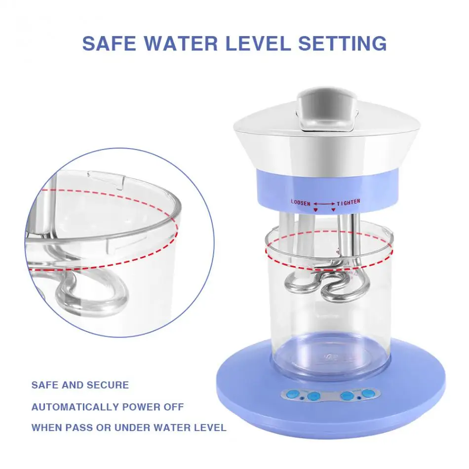  Mist Sprayer Facial Steamer Steaming Humidifier Ozone ionic Aromatherapy face Moisturizing Skin Care tool Vaporizer |