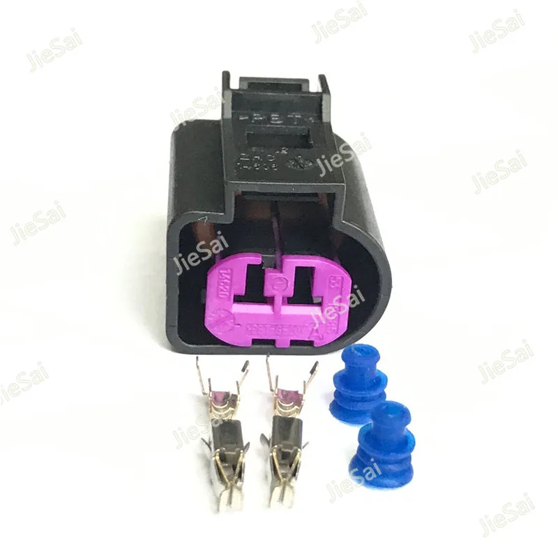2 Pin 1J0973772 Водонепроницаемый двигателя Динамик Корпус разъем для датчика