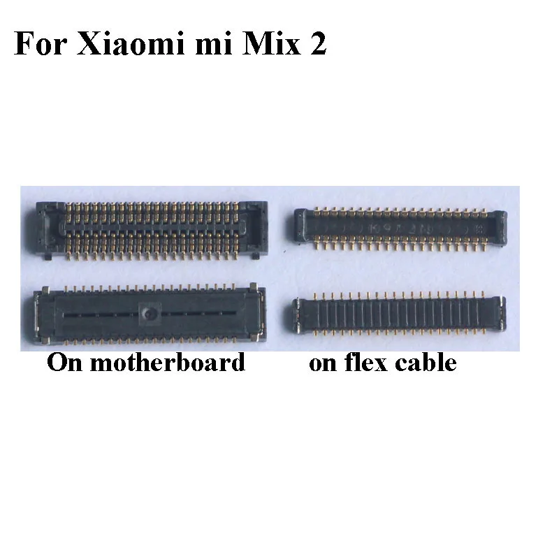 5 шт. FPC коннектор для Xiaomi mi mix 2 mix2 ЖК дисплей экран на материнской плате Xiao