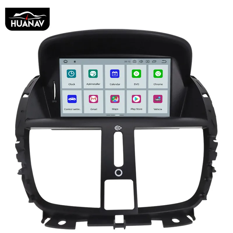 Автомобильный DVD плеер на Android 9 0 GPS навигация для Peugeot 207 2008 2014 стерео головное