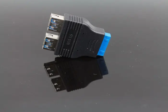 2 x USB3.0 двойной порты и разъёмы USB 3 0 Женский Винт крепление панель тип к