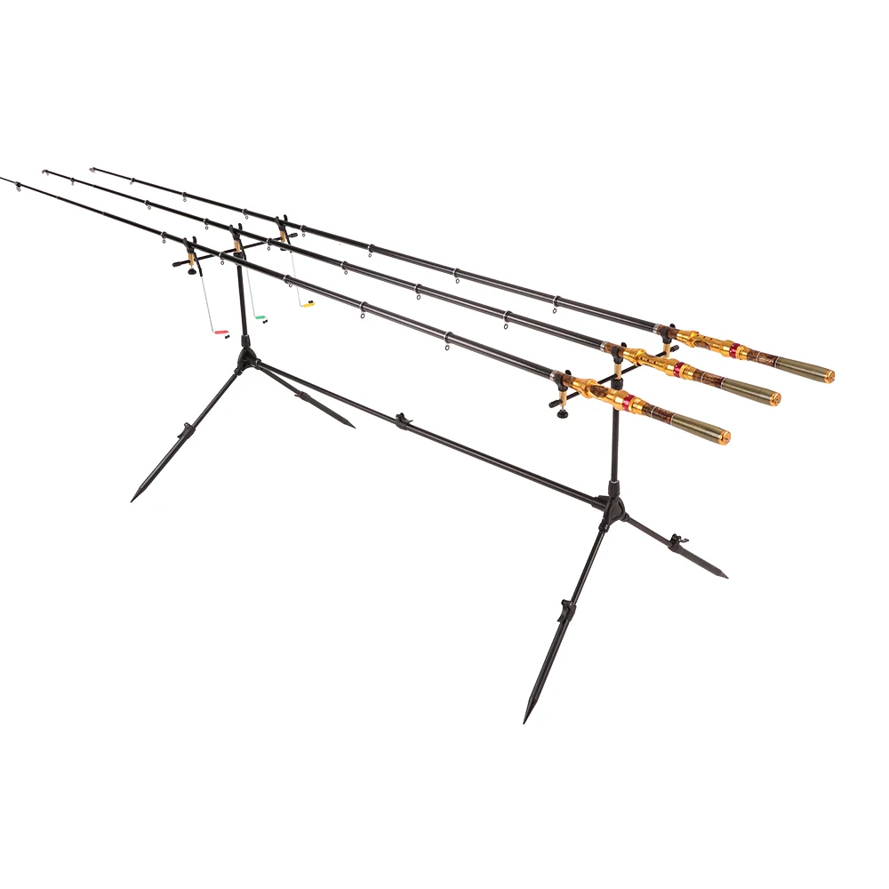 

Adjustable Carp Fishing Rod Pod Stand Holder Pesca De Sea Fishing Pole Pod Stand Fishing Tackle Accessories Rod+Swinger+Rest+Bag