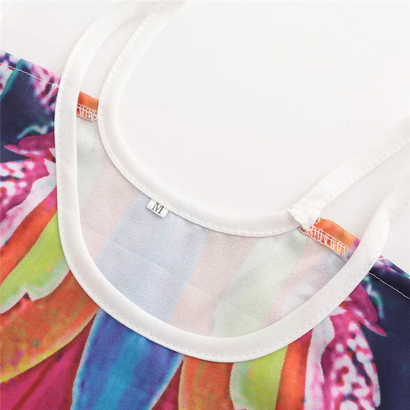 Для женщин без рукавов Свободные пляжная одежда праздничное платье s Boho Платье