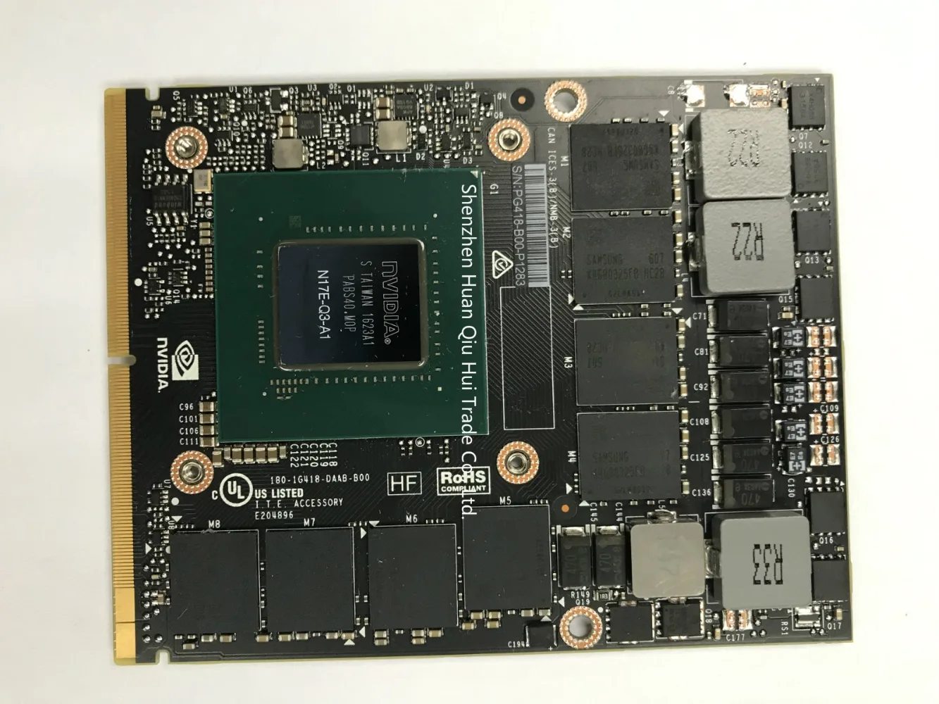 

NEW NVIDIA Quadro P4000 MXM GPU Card N17E-Q3 for M7710 M7720 Zbook17 G3 G4 DELL
