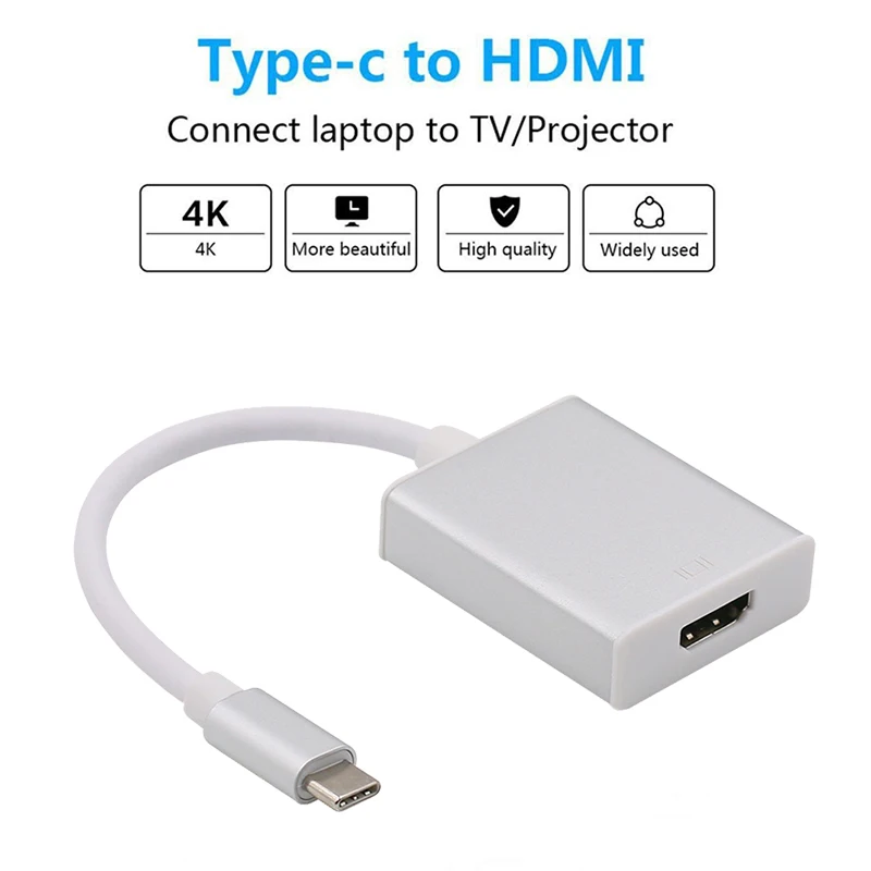 Адаптер преобразователь Портов USB 3 1 Type C в HDMI / DVI/VGA/ Mini DisplayPort mini DP/ 4K на DVI/VGA 1080p