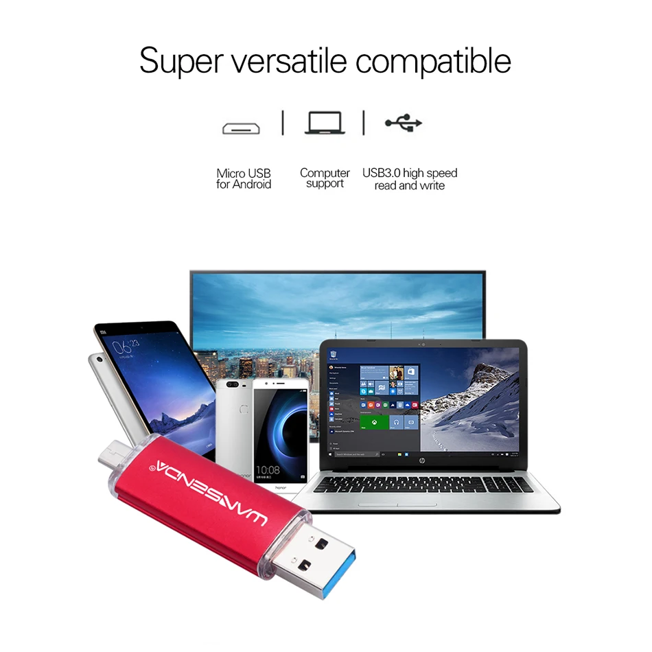 Wansenda USB 3.0 флеш накопитель 8 ГБ 16 32 64 3 0 Гб 128 256 ГБ|usb flash drive|flash drive3.0 drive |