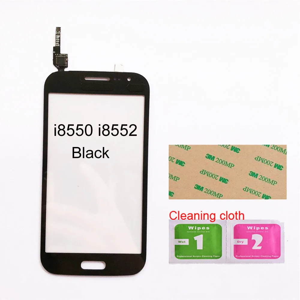 Black No Tools 4,7 ''для samsung Galaxy Win GT-i8552 GT-i8550 i8552 i8550 сенсорный экран дигитайзер сенсорная стеклянная панель объектива - Цвет: Black No Tools