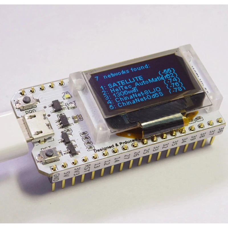 LoRa ESP32 0 96 дюймовый синий oled дисплей SX1278 Bluetooth wifi Lora Kit 32 модуль Интернет макетная