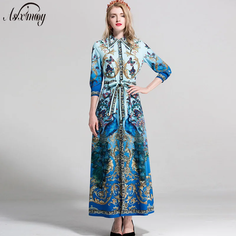 Ретро Элитная одежда для леди 2018 новые летние женское платье Европейский станция