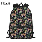 Детские школьные ранцы FORUDESIGNS с тигром для девочек и мальчиков, детские рюкзаки, школьные ранцы, портфель для начальной школы