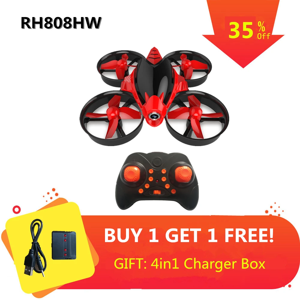 Мини H808HW беспилотные летательные аппараты с Камера RC вертолет S22 2 4 ГГц 6 Axis Gyro