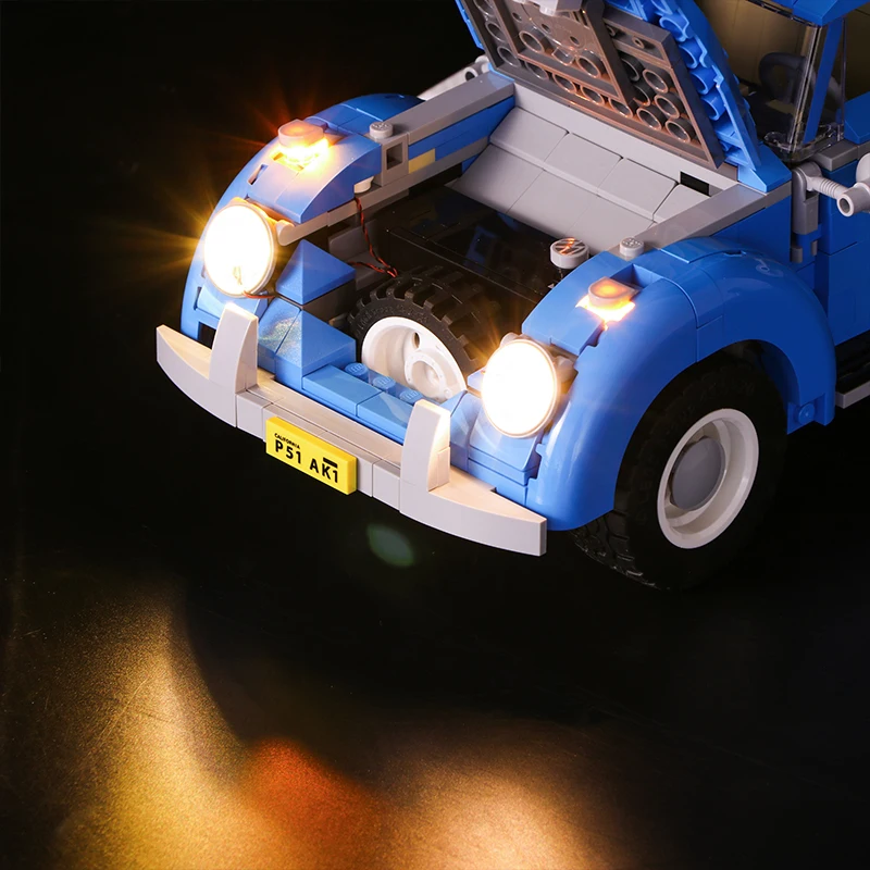Светодиодный светильник комплект для 10252 городской автомобиль Volkswagen Beetle модель
