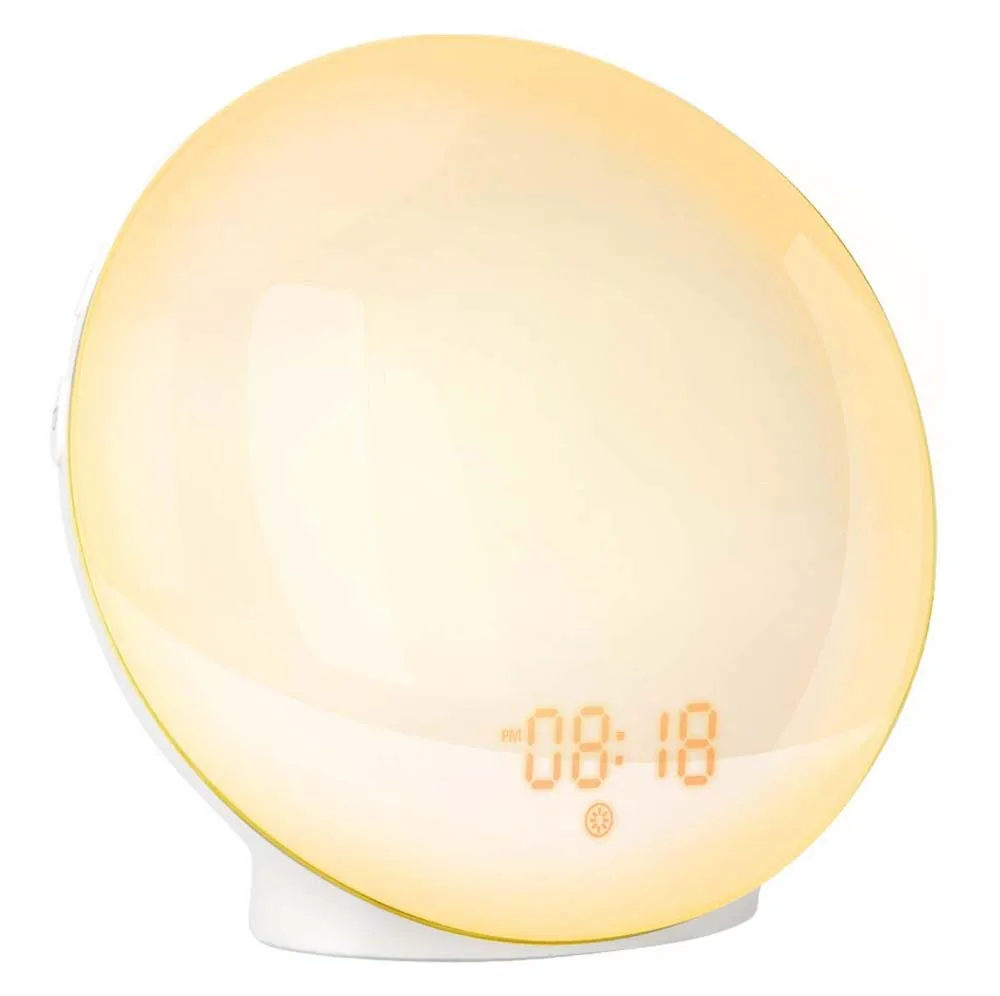 2019 оригинальный будильник Пробуждение свет цифровой природа ночник часы Sunrise