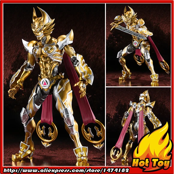 100% Оригинальный BANDAI Tamashi Наций S. H. Figuarts (SHF) эксклюзивный фигурку Garo Leon KOKUIN Ver. От
