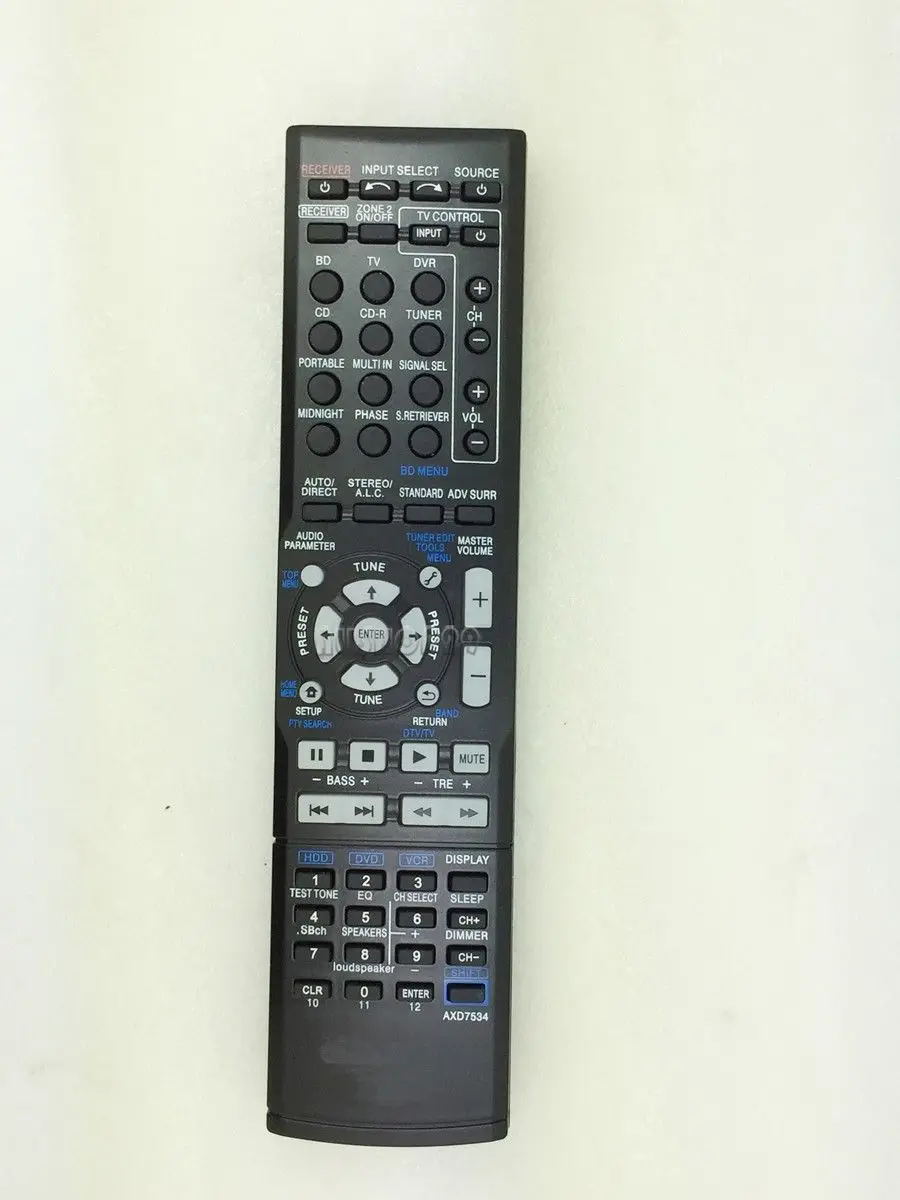 Av ресивер запасной пульт дистанционного управления для моделей Pioneer AXD7613 AXD7531