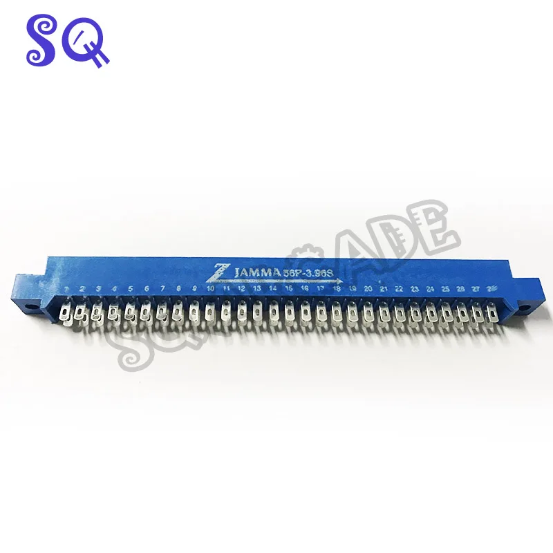 Бесплатная доставка 2 шт./лот * 28Pin синий разъем Jamma 56pin соединитель для jamma проводки